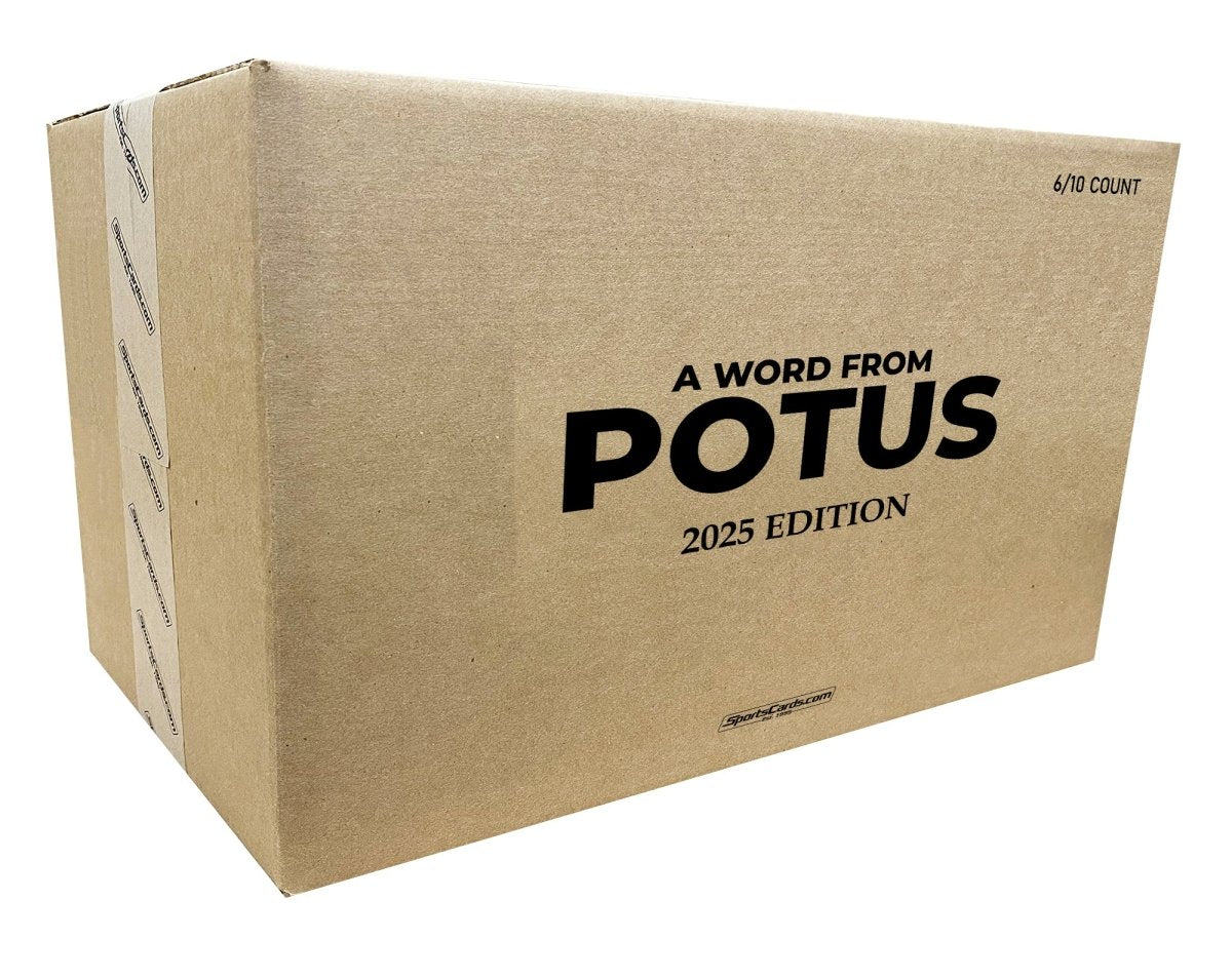 2025 A Word From POTUS Case (60 Sealed Boxes)
