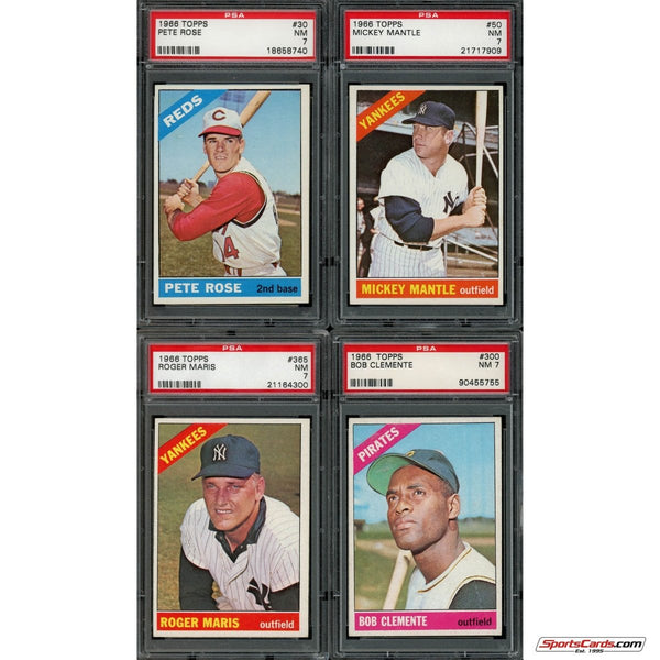 野球セット 1966 Topps Baseball Complete Graded Set Break - (1) Graded Card