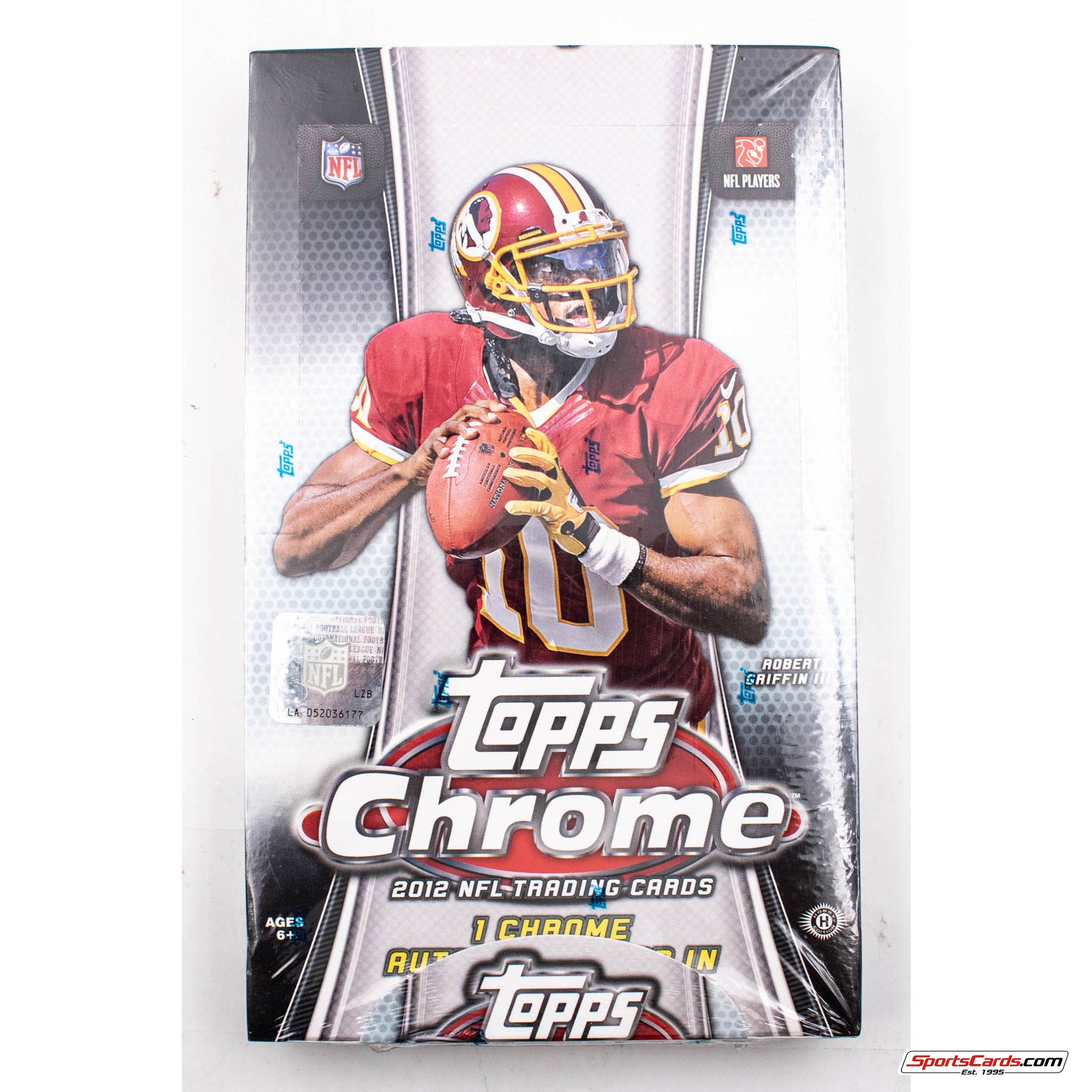 2012 Topps Chrome Football Factory Sealed Hobby Box - One Auto Per Box