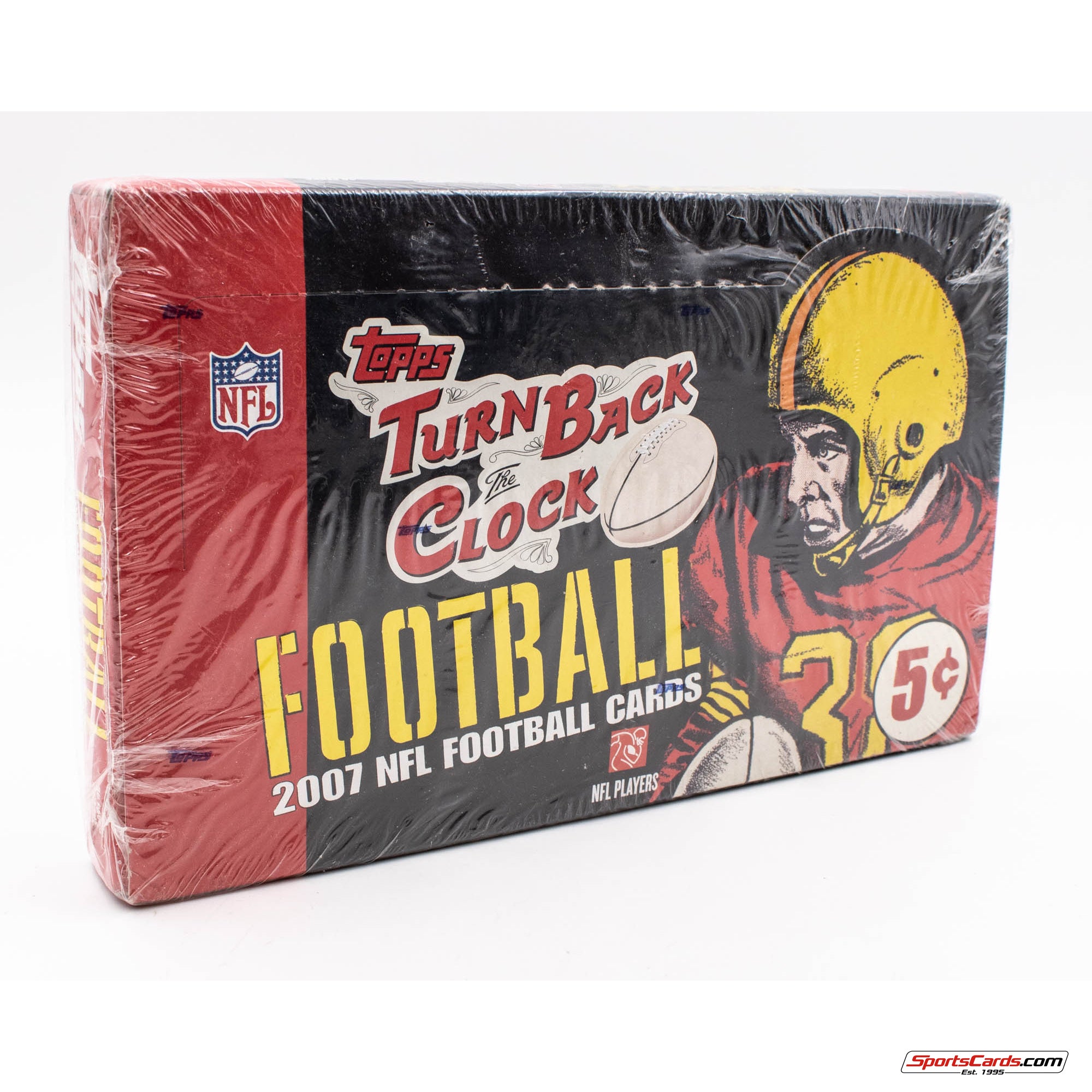 2007 Topps Turn Back the Clock Football Factory Sealed Hobby Box