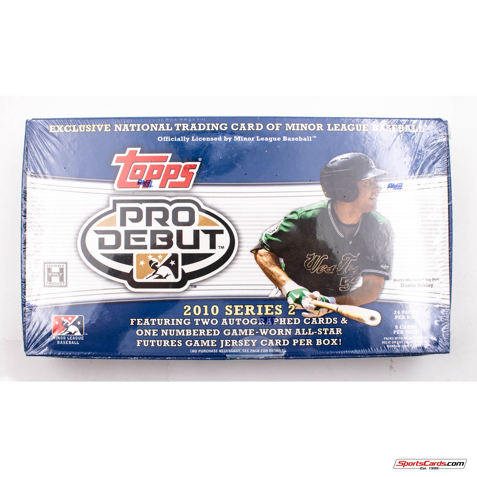 2010 Topps Series 2 Pro Debut Baseball Hobby Box - 3 Hits Per Box!