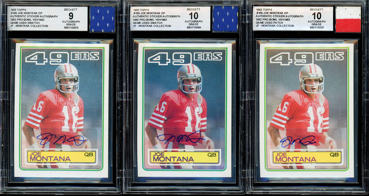 Jersey Fusion Game outlet used Swatch Joe Montana