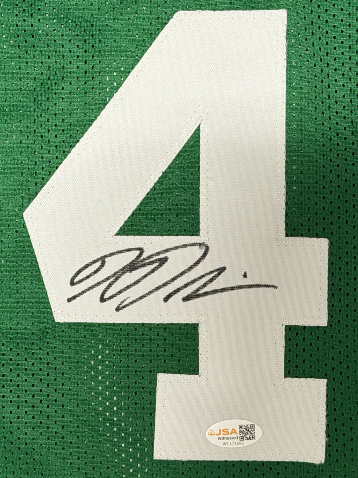 Kendrick Perkins Signed Autographed Boston Celtics Custom Jersey JSA Witness COA