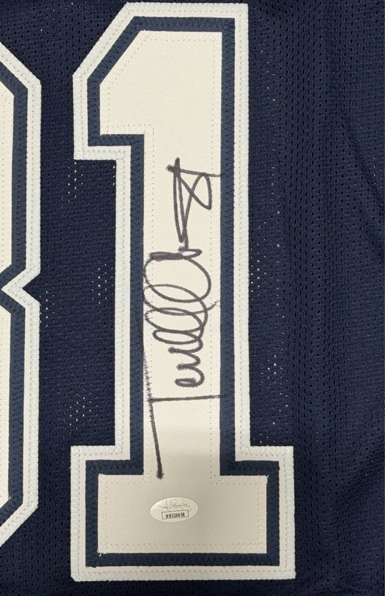 Terrell Owens Signed Autographed Dallas Cowboys Stat Custom Jersey JSA COA