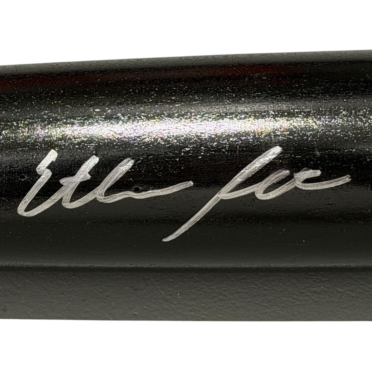 Ethan Petry Signed Black Louisville Slugger Bat JSA Witness COA Nationals