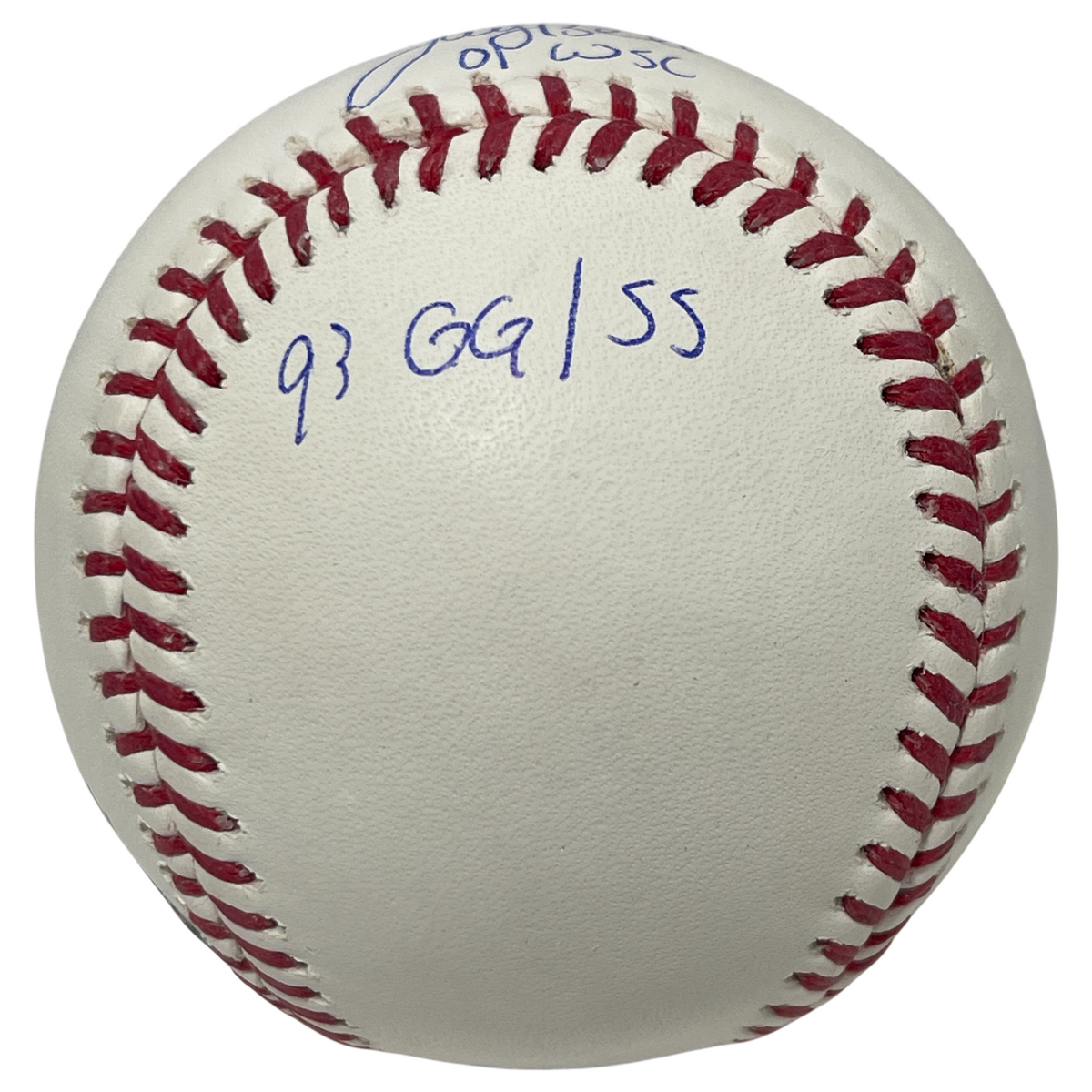 Jay Bell Signed ROMLB Baseball w/ 01 WSC + 2 AS + 93 GG/SS Beckett Wit BAS COA