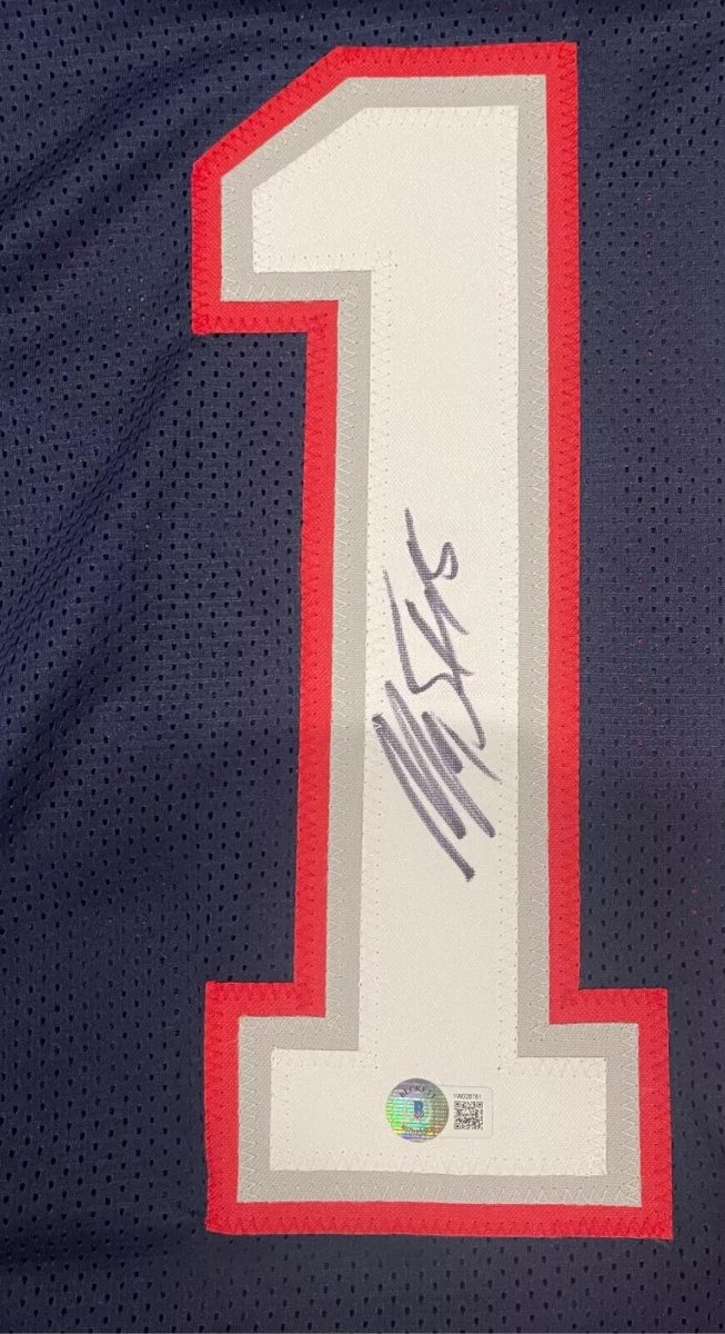 Matthew Slater Signed New England Patriots Custom Jersey Beckett Witness BAS COA