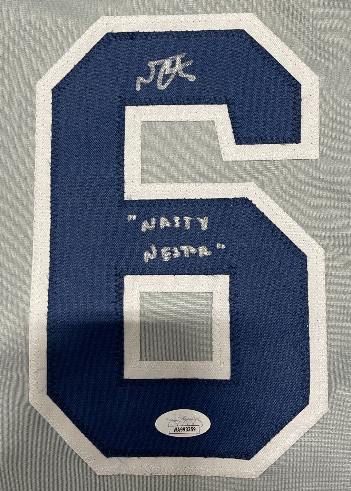 Nestor Cortes Signed New York Yankees Custom Jersey w/ Nasty Nestor JSA COA