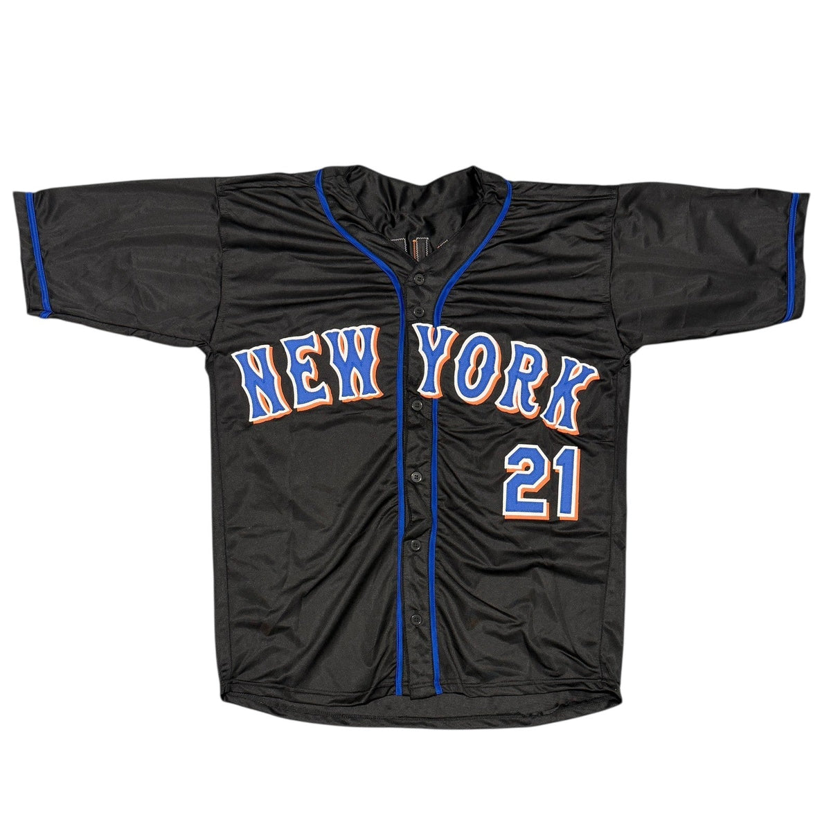 Bill Pulsipher Signed New York Mets Custom Jersey w Generation K Beckett BAS COA