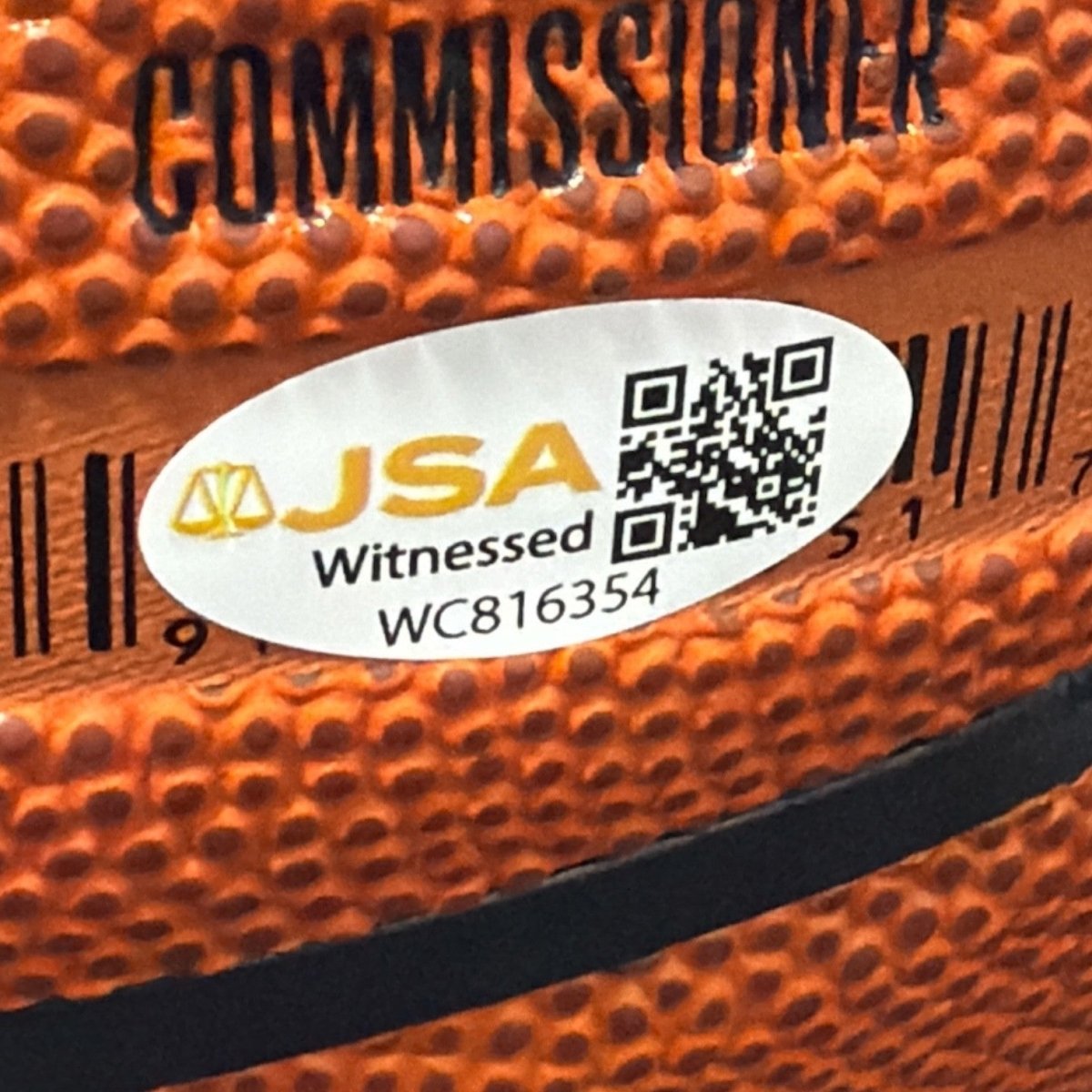 Bernard King Signed Wilson NBA Basketball w/ HOF + SC Ins JSA Witness COA