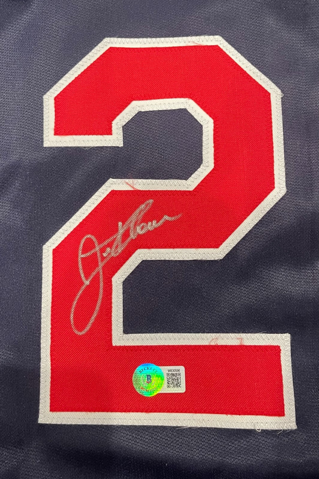 Jim Thome Signed Cleveland Custom Jersey Beckett Witness BAS COA