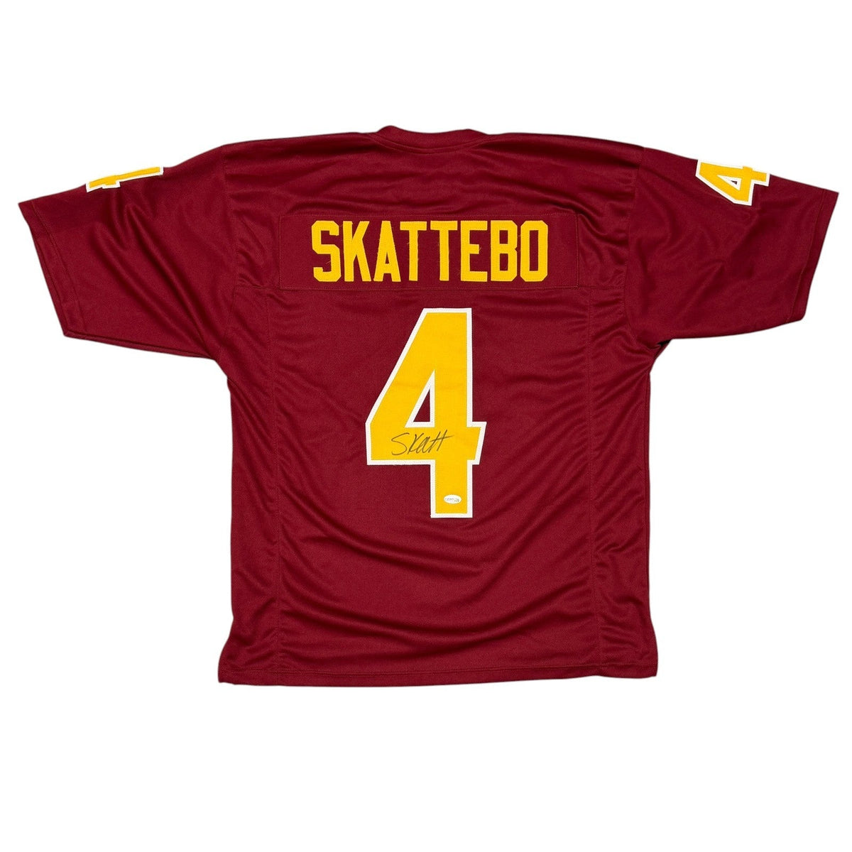 Cam Skattebo Signed ASU Arizona State Sun Devils Custom Jersey JSA COA Giants