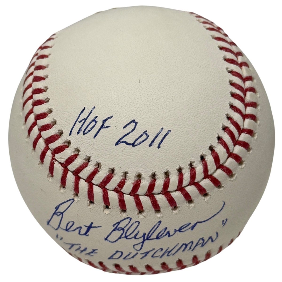Bert Blyleven Signed ROMLB Baseball w/ 5 Stat Inscs JSA COA Twins