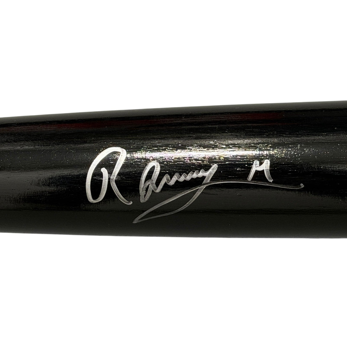 Ronny Mauricio Signed Autographed Rawlings Black Bat JSA COA New York Mets
