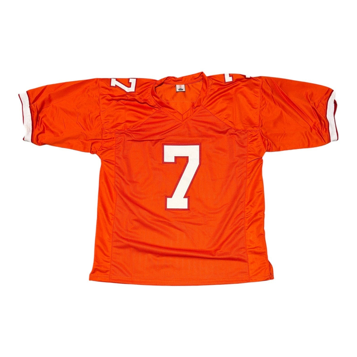 Bucky Irving Signed Tampa Bay Buccaneers Orange Custom Jersey JSA Witness COA