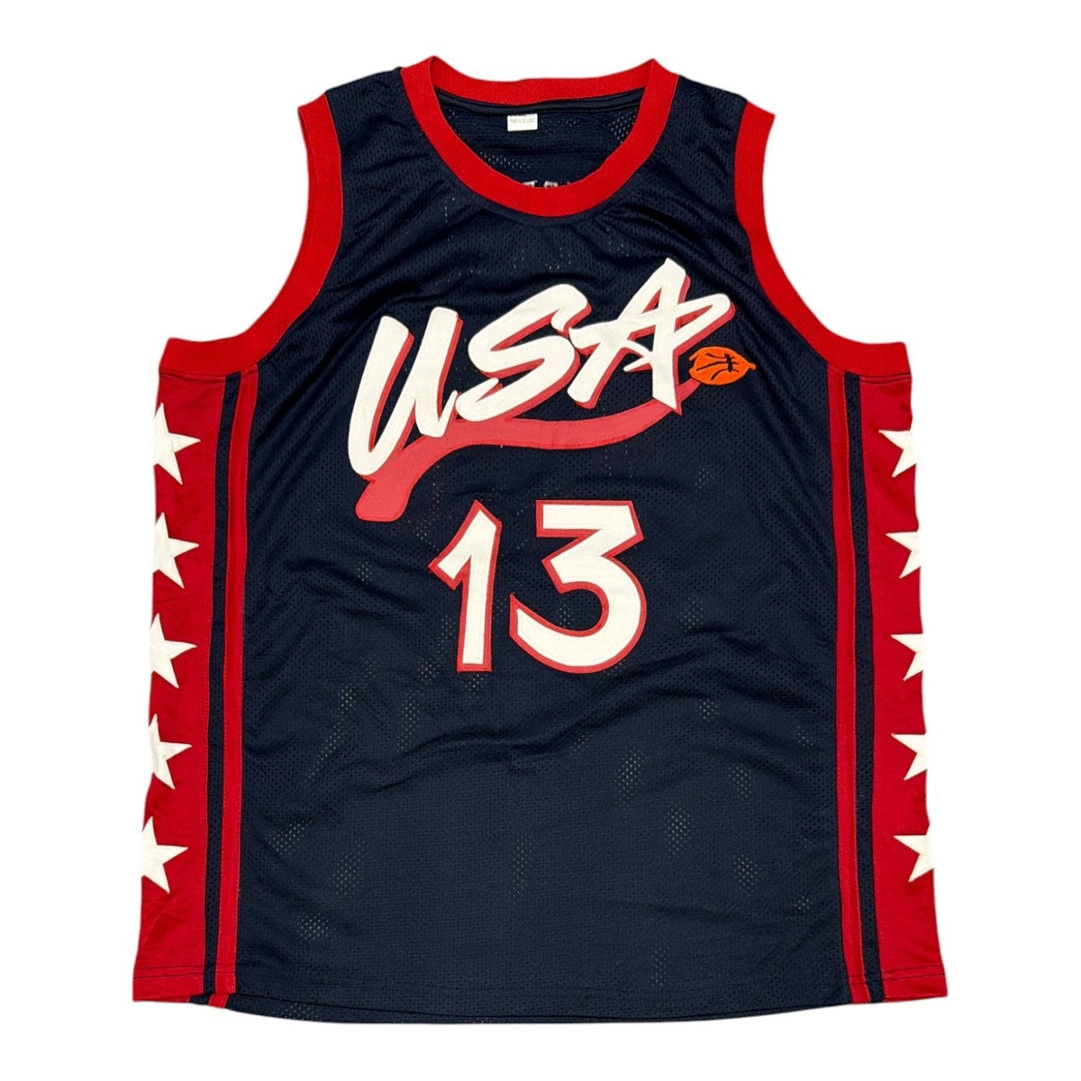 Shaquille O'Neal Signed USA Basketball Custom Jersey JSA Witness COA Shaq