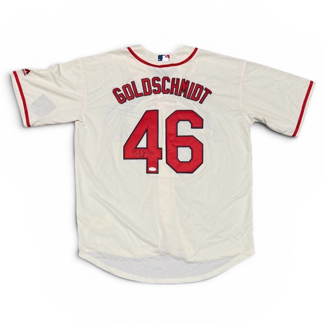 Paul Goldschmidt Signed St. Louis Cardinals Custom Replica Jersey JSA COA