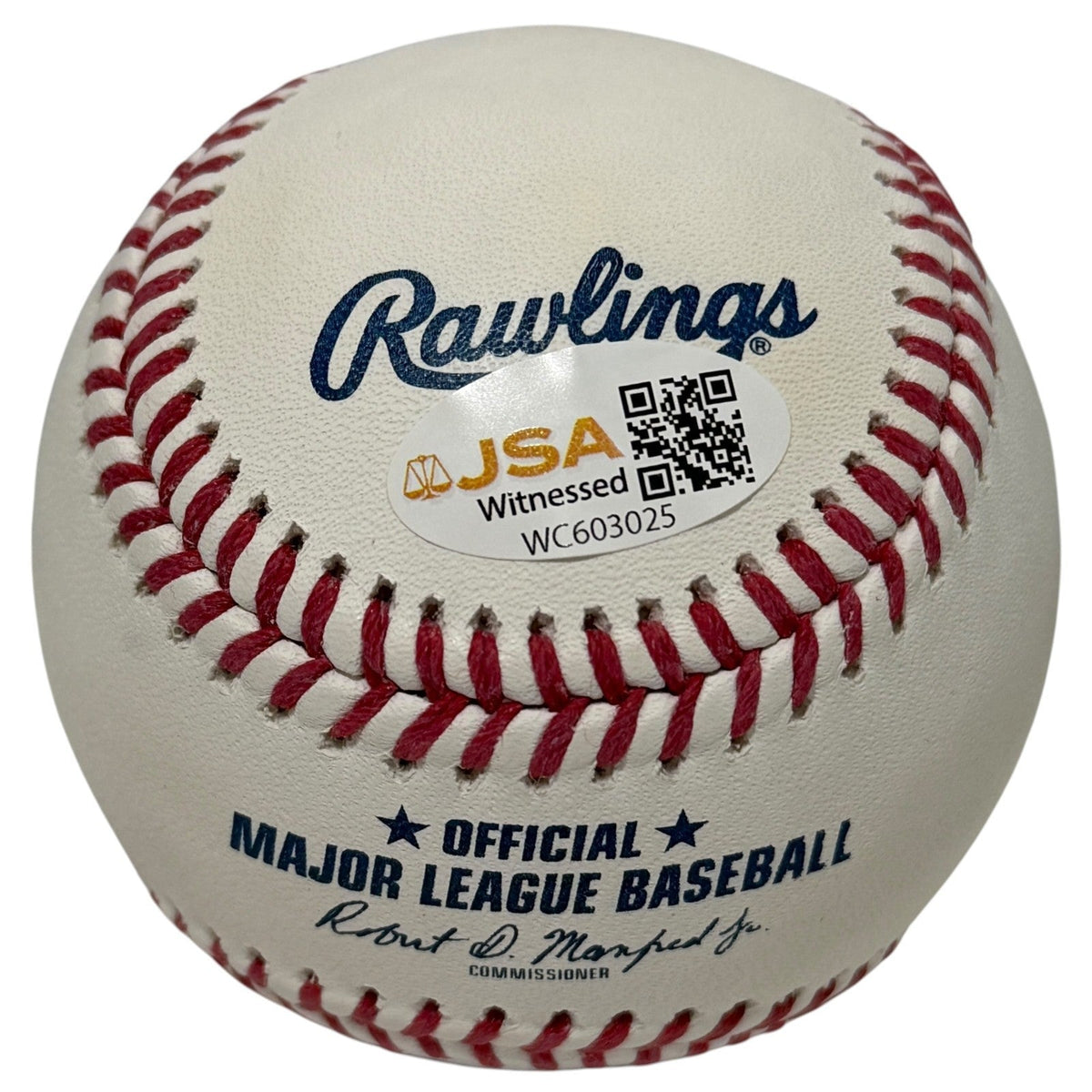 Steve Trachsel Signed ROMLB Baseball w/ Human Rain Delay Insc JSA Witness COA