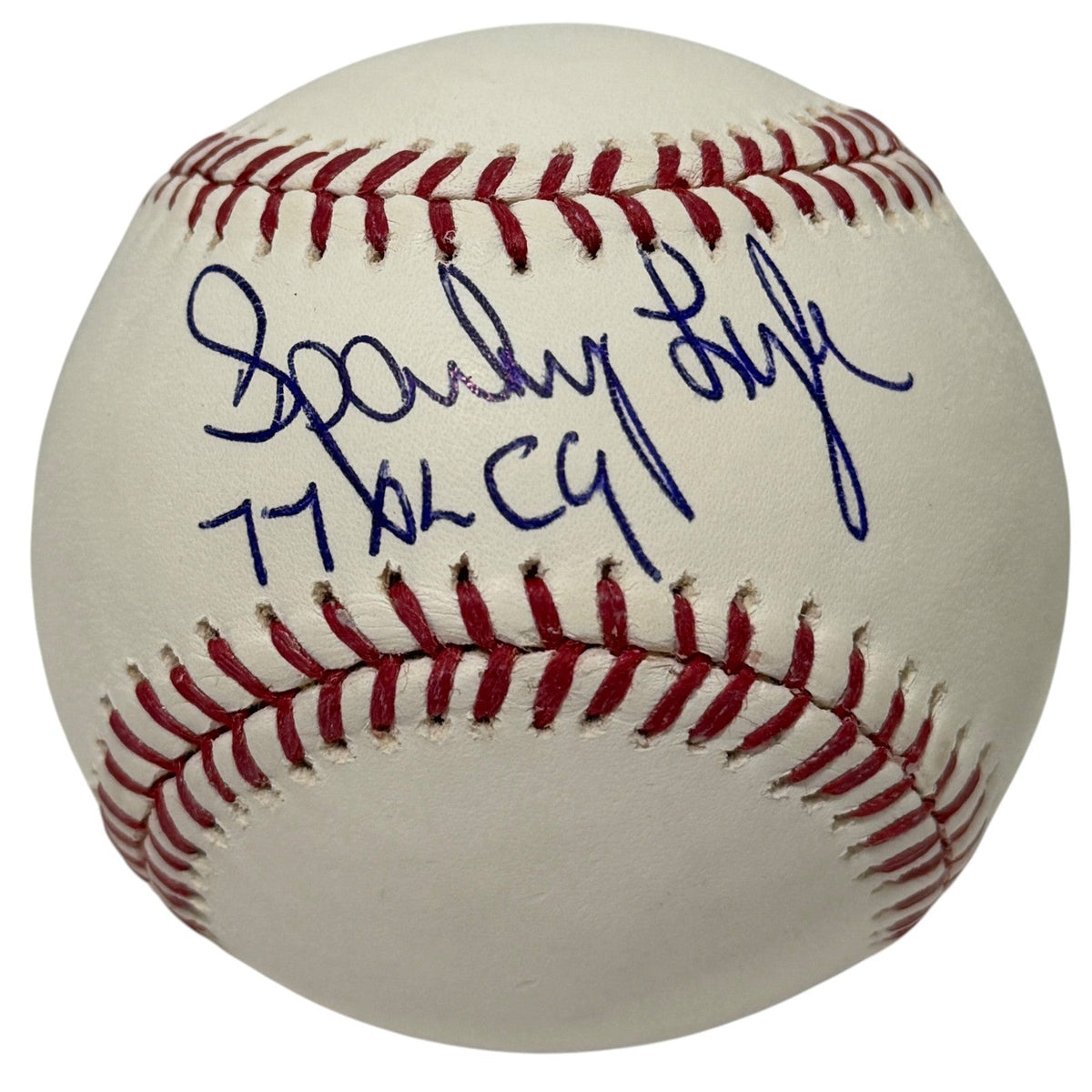 Sparky Lyle Signed Autographed ROMLB Baseball w/ 77 AL CY JSA COA Yankees