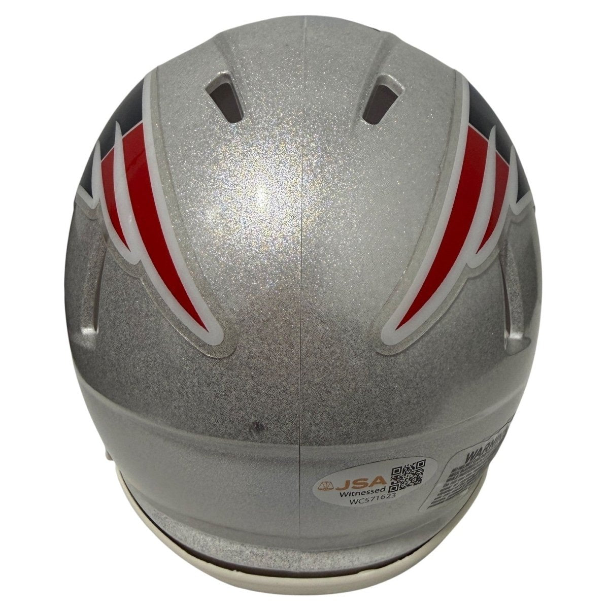 Ted Johnson Signed Patriots Speed Mini Helmet w/ 3x SB Champ JSA Witness COA