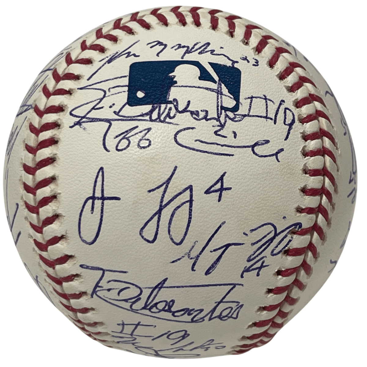 2008 Hudson Valley Renegades Team Signed Autographed ROMLB Baseball LSCM COA