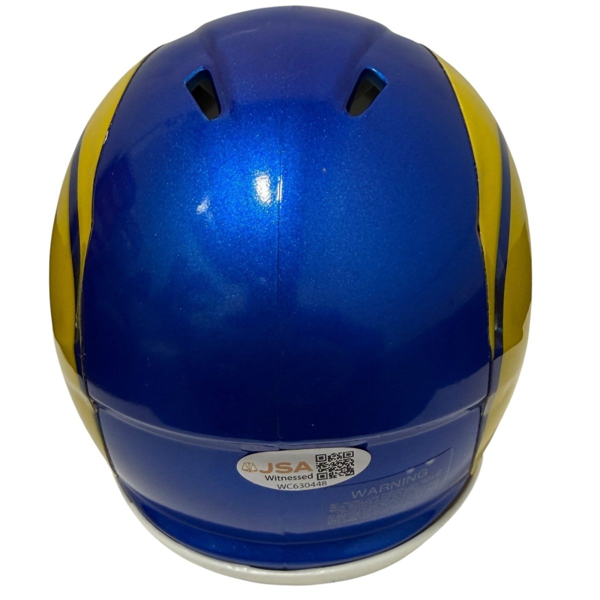 Kyren Williams Signed Los Angles Rams Speed Mini Helmet JSA Witness COA