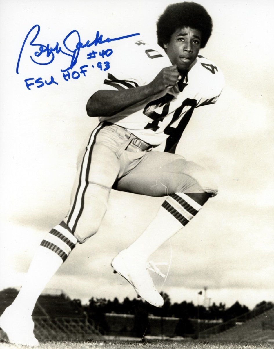 Bobby Jackson Signed Florida State 8x10 Photo w/ FSU HOF 93 LSCM COA #4