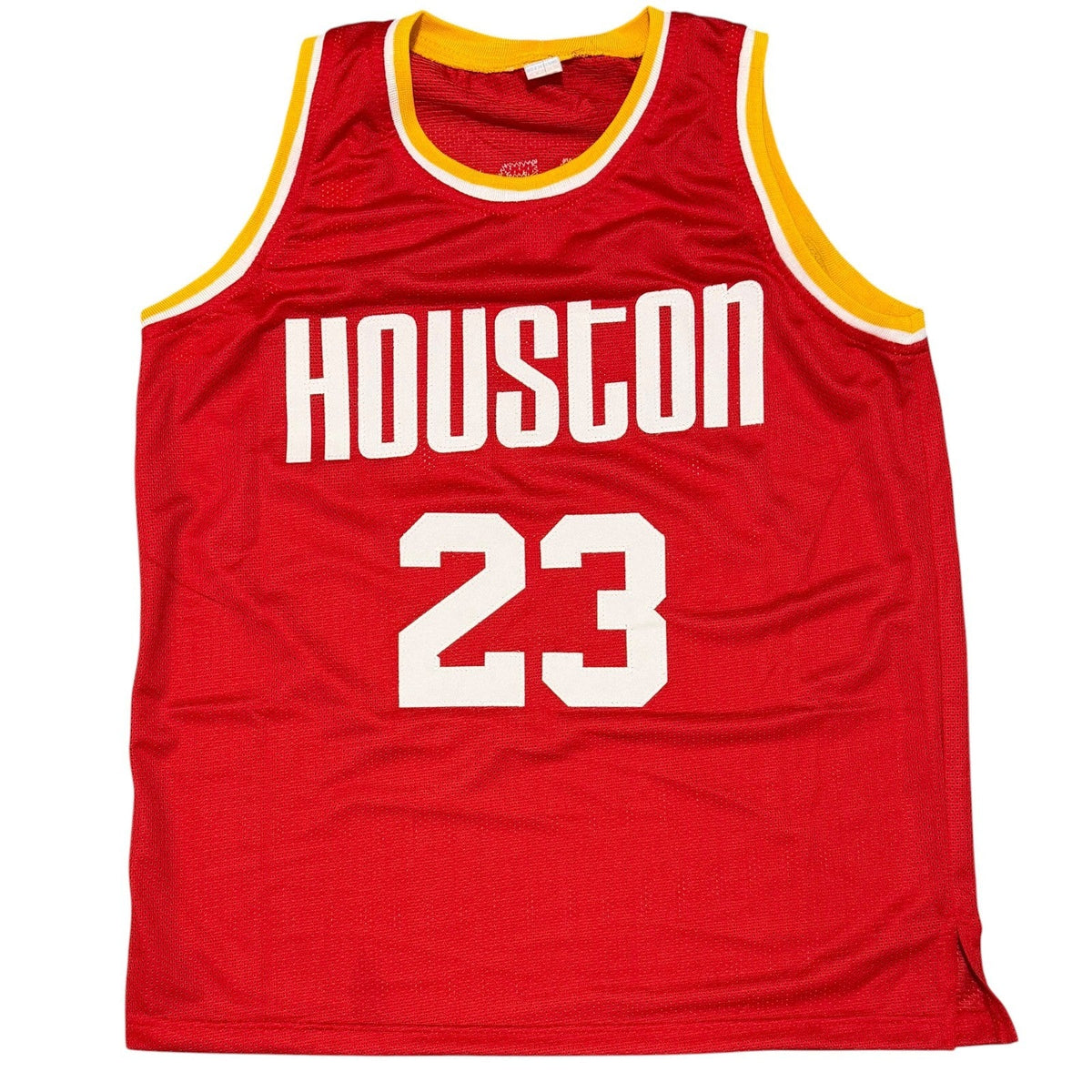 Calvin Murphy Signed Houston Rockets Custom Jersey w/ 2 Insc JSA Witness COA