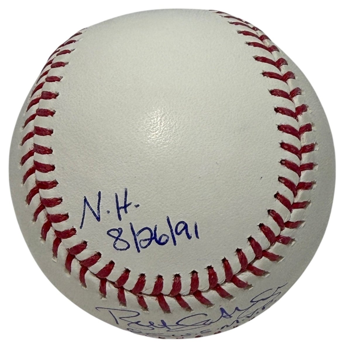 Bret Saberhagen Signed Autographed ROMLB Baseball w/ 3 Insc JSA Witness COA