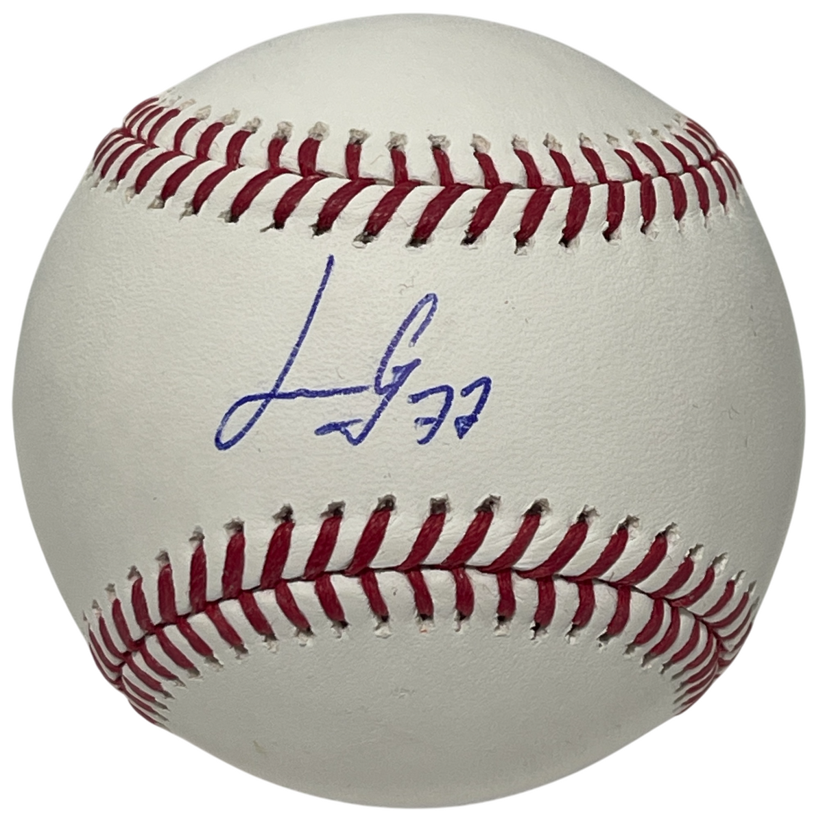 Luis Garcia Signed Rawlings ROMLB Baseball Beckett BAS COA Houston Astros