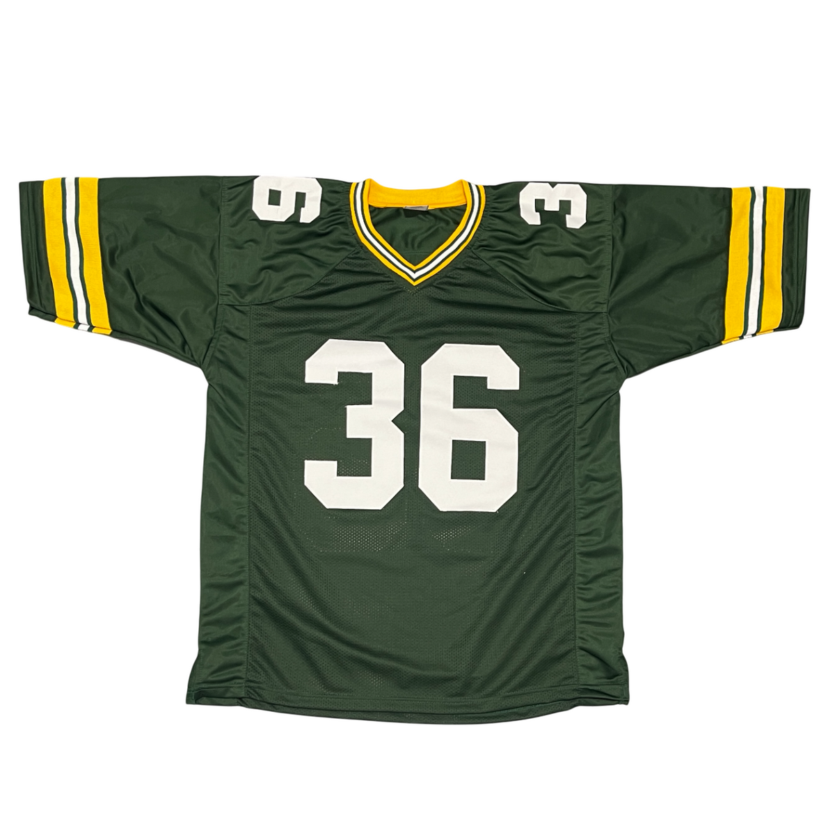 LeRoy Butler Signed Packers Custom Jersey w/ 2 Ins Beckett Witness BAS COA