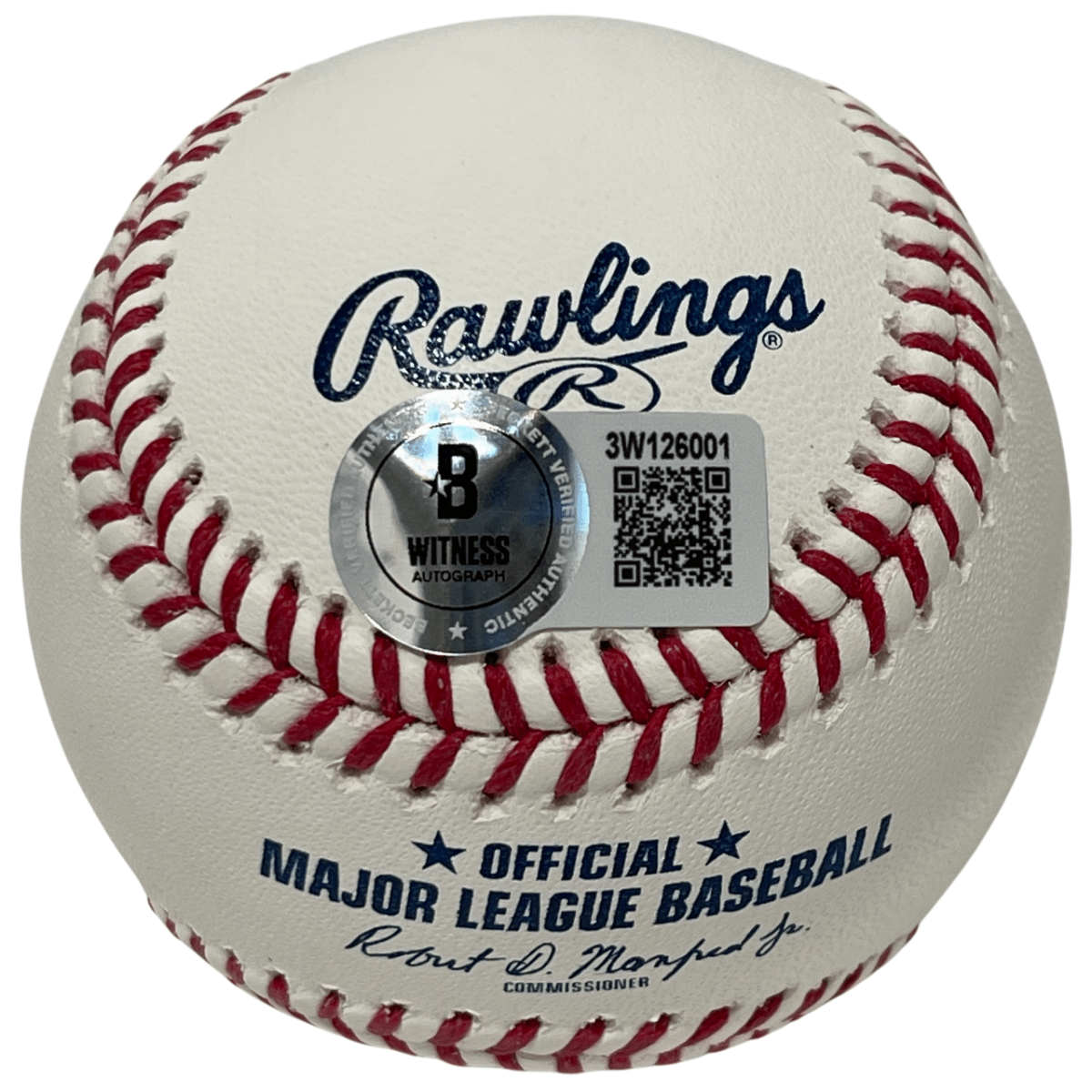 Terry Steinbach Signed ROMLB Baseball w/ 89 WSC Insc. Beckett Witness BAS COA