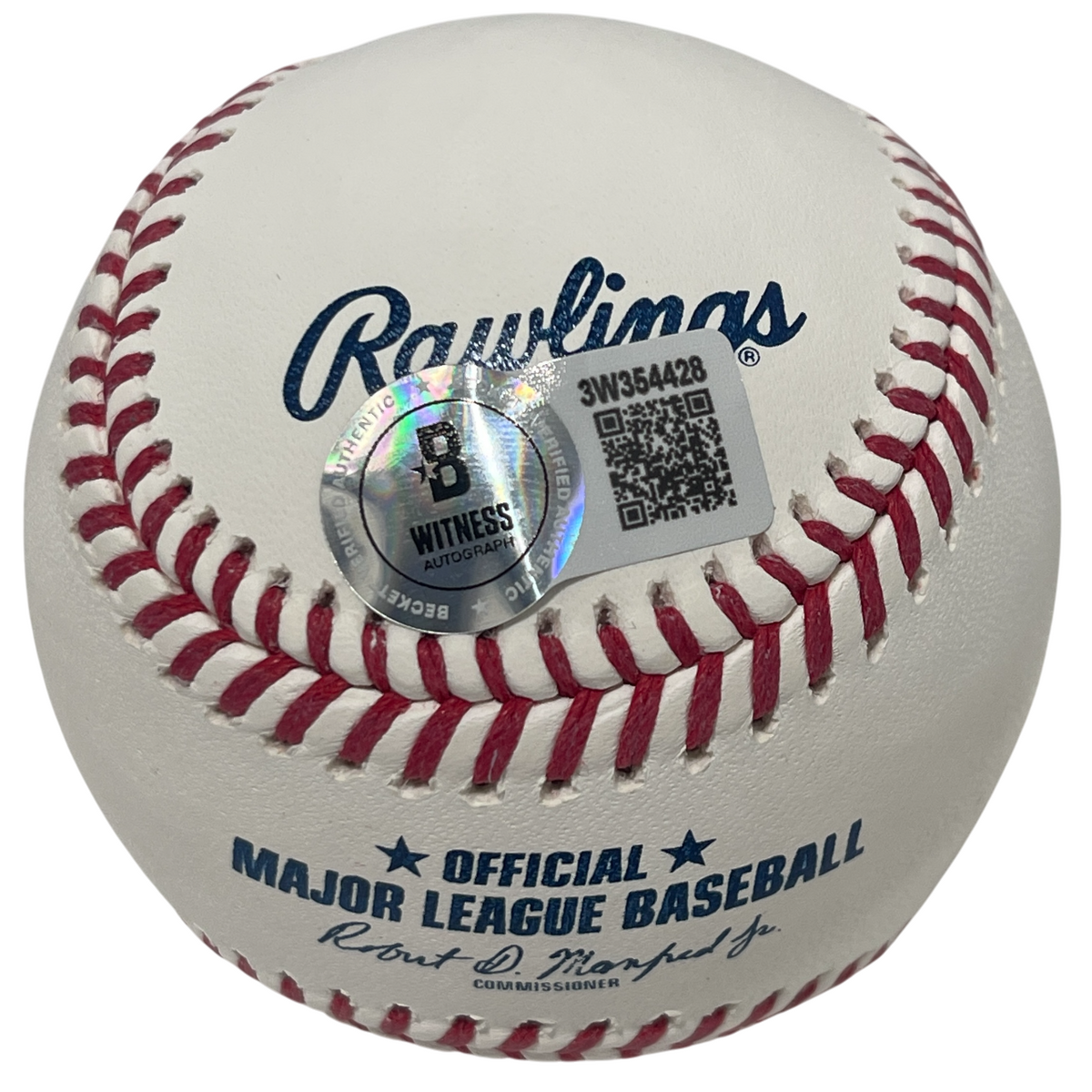 Gregg Jefferies Signed ROMLB Baseball w/ 2x AS Beckett Witness BAS COA