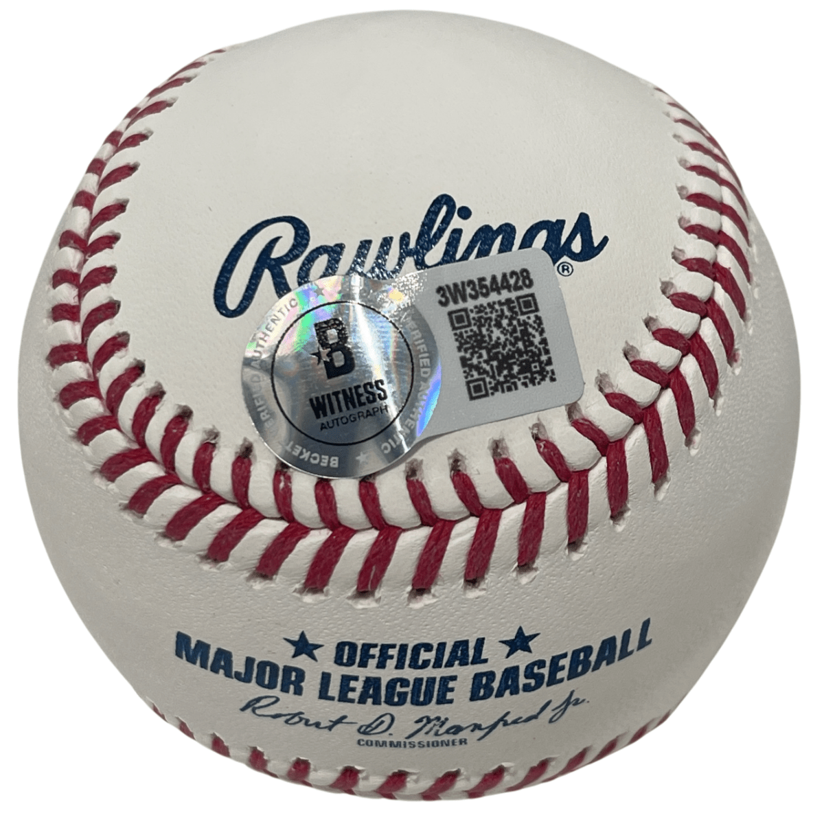 Gregg Jefferies Signed ROMLB Baseball w/ 2x AS Beckett Witness BAS COA