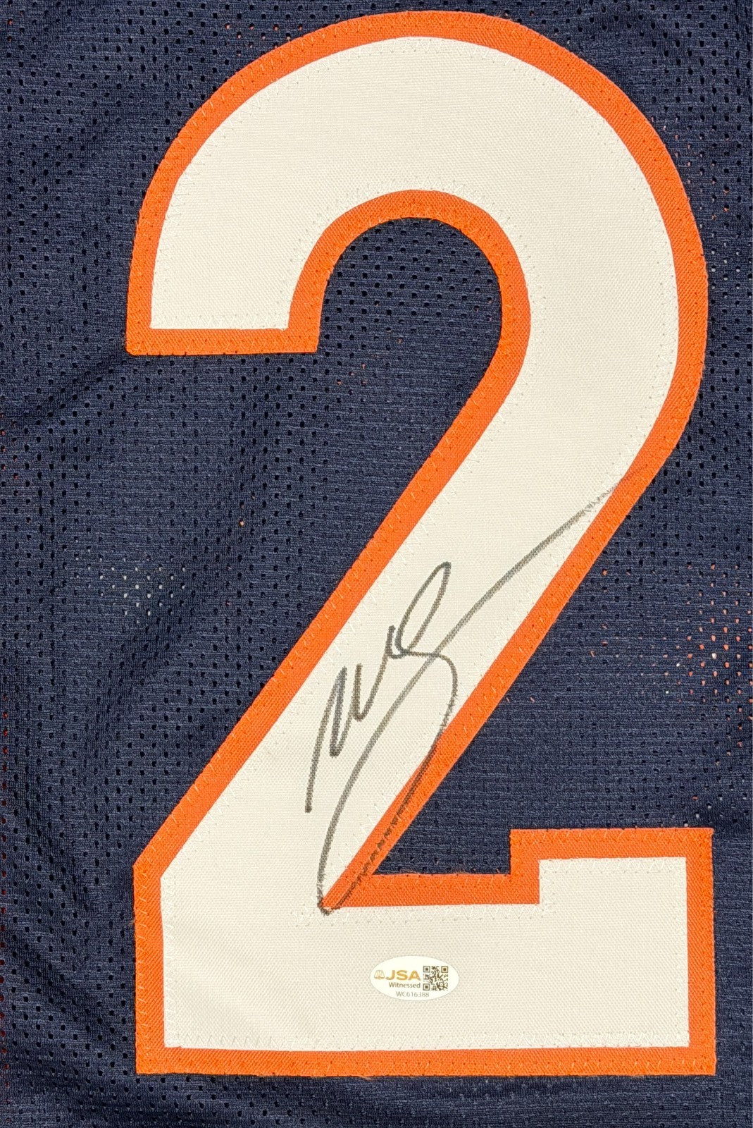 Willis McGahee Signed Autographed Denver Broncos Custom Jersey JSA Witness COA