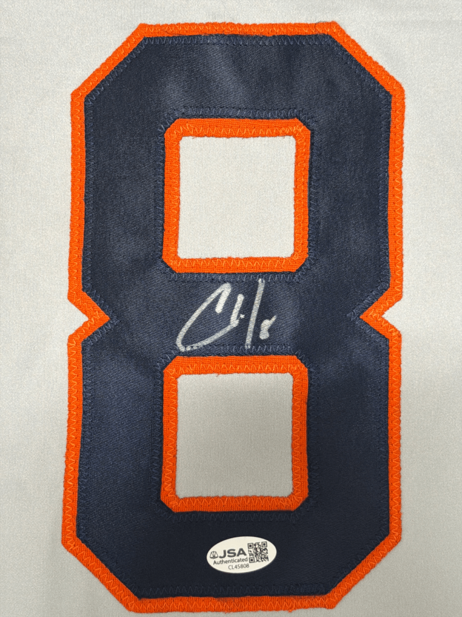 Christian Walker Signed Autographed Houston Astros Custom Jersey JSA COA