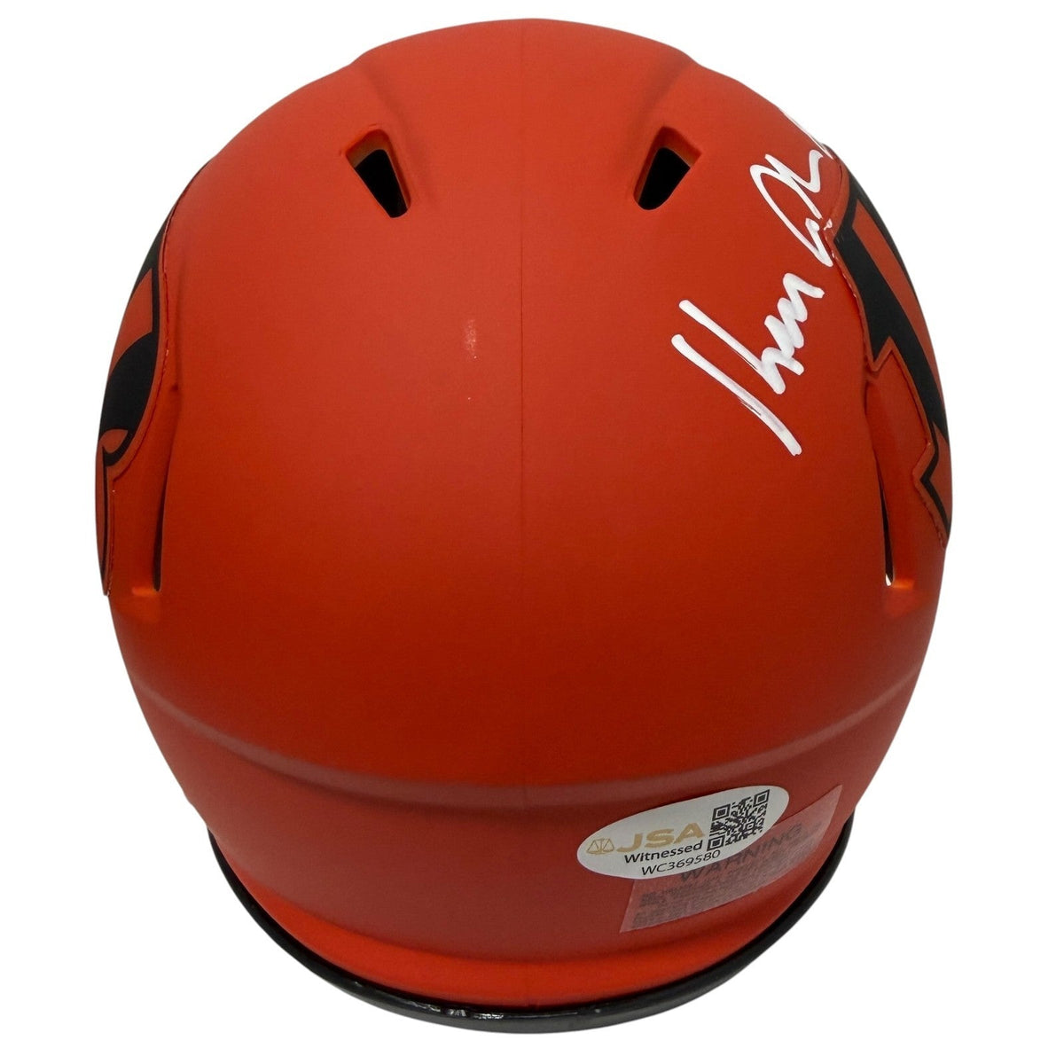 Ken Anderson Signed Cincinnati Bengals Rave Mini Helmet w 81 MVP JSA Witness COA