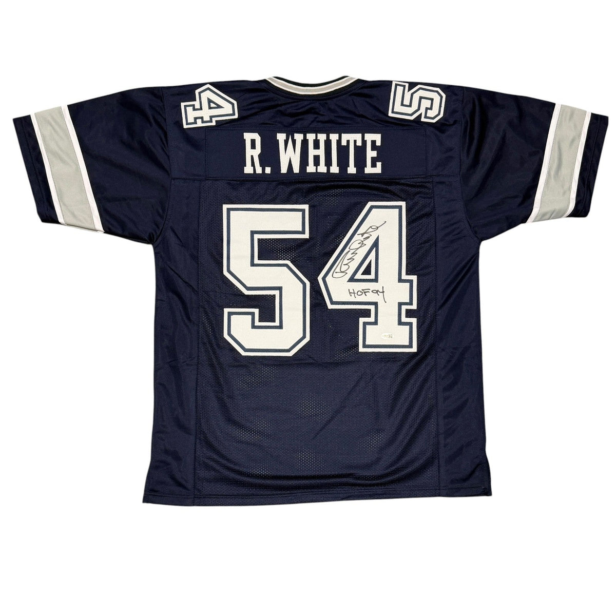 Randy White Signed Dallas Cowboys Custom Jersey w/ HOF 94 JSA Witness COA
