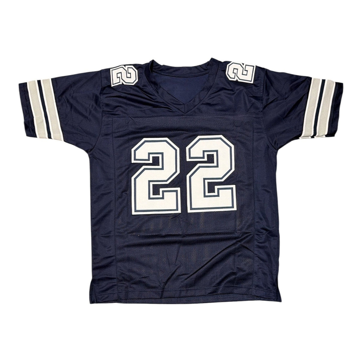 Emmitt Smith Signed Autographed Dallas Cowboys Custom Jersey JSA Witness COA