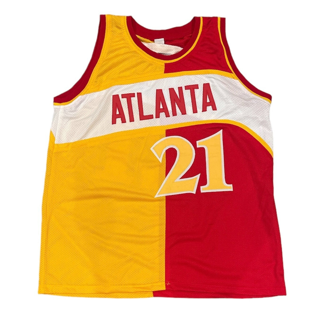 Dominique Wilkins Signed Atlanta Hawks Custom Jersey Beckett Witness BAS COA