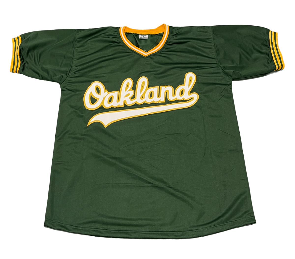 Jose Canseco Signed Oakland Athletics Custom Jersey Beckett Witness BAS COA