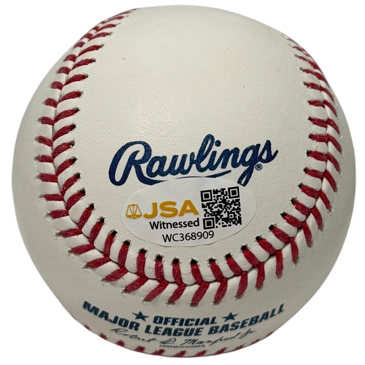Tim Leary Signed Autographed ROMLB Baseball w/ 88 WSC JSA Witness COA Dodgers