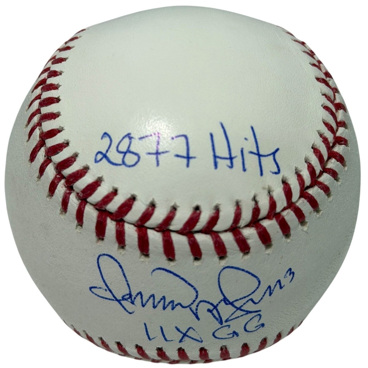 Omar Vizquel Signed Autographed ROMLB Baseball w/ 3x Insc JSA Witness COA