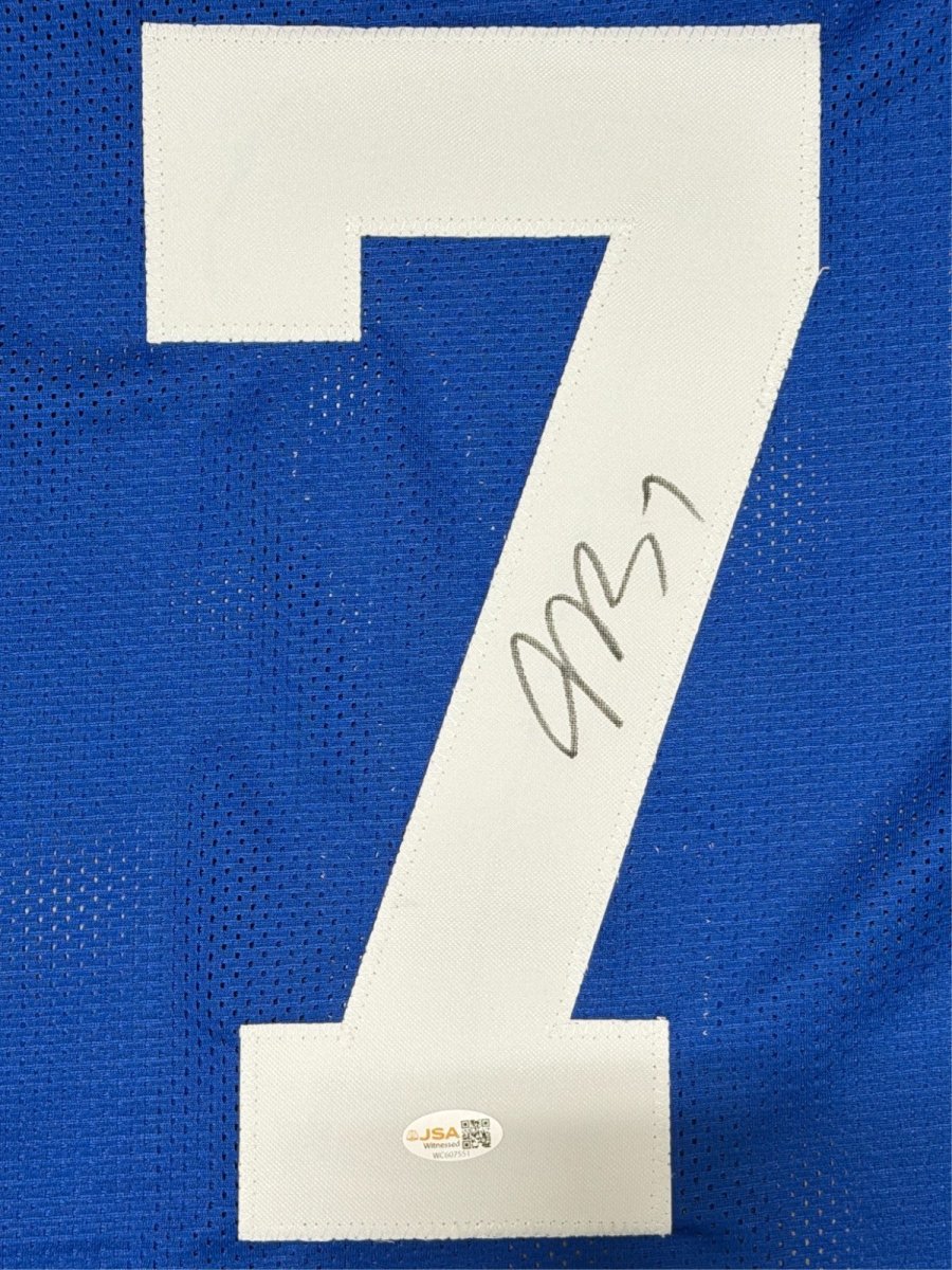 Jacoby Brissett Signed Indianapolis Colts Custom Jersey JSA Witness COA