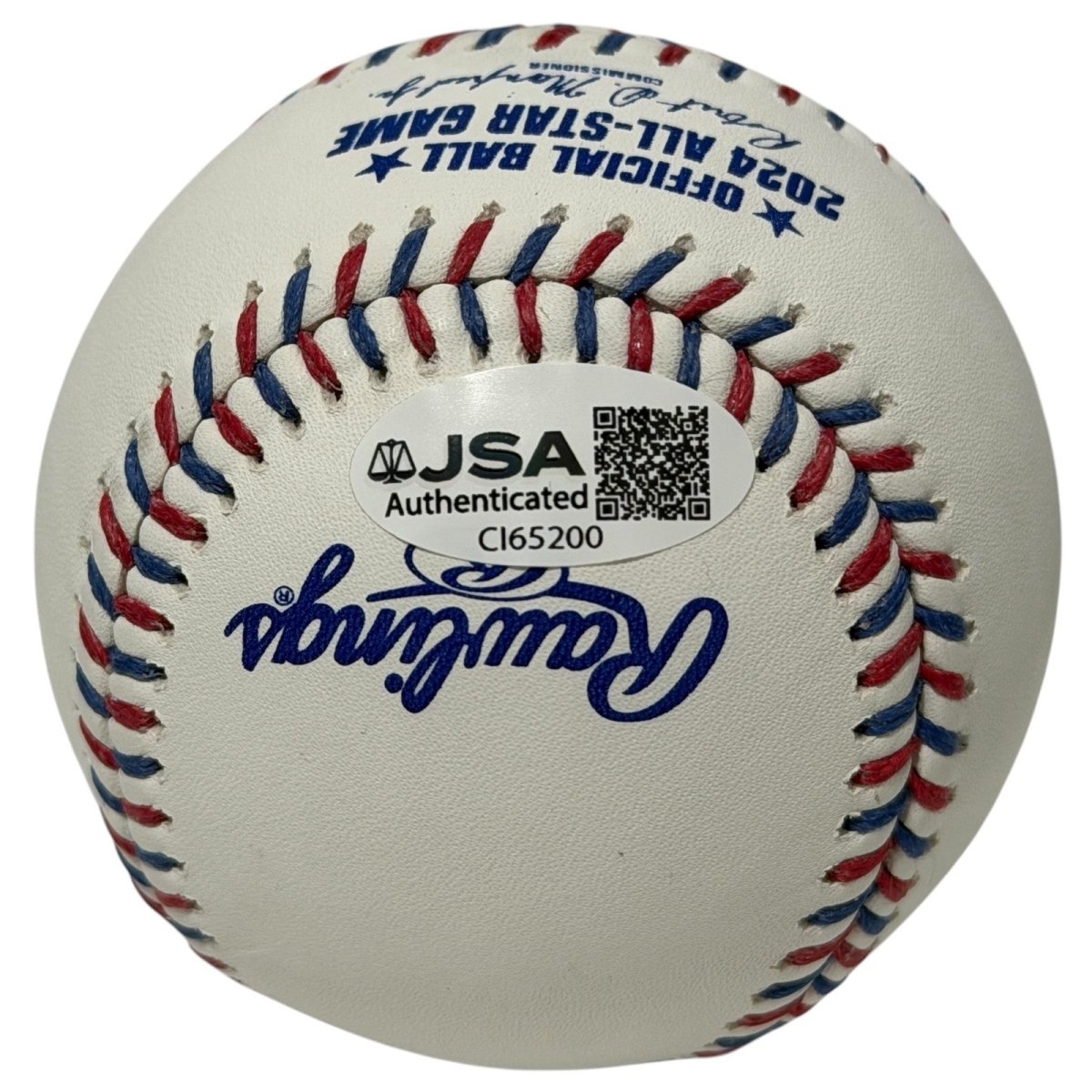 Robert Suarez Signed 2024 All Star Game Baseball JSA COA Atlanta Braves  Padres