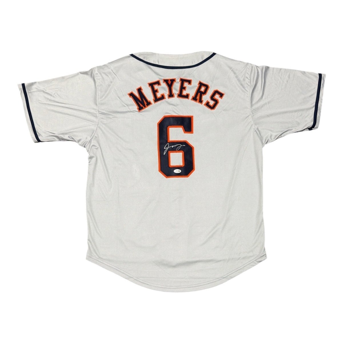 Jake Meyers Signed Autographed Houston Astros Custom Jersey JSA COA