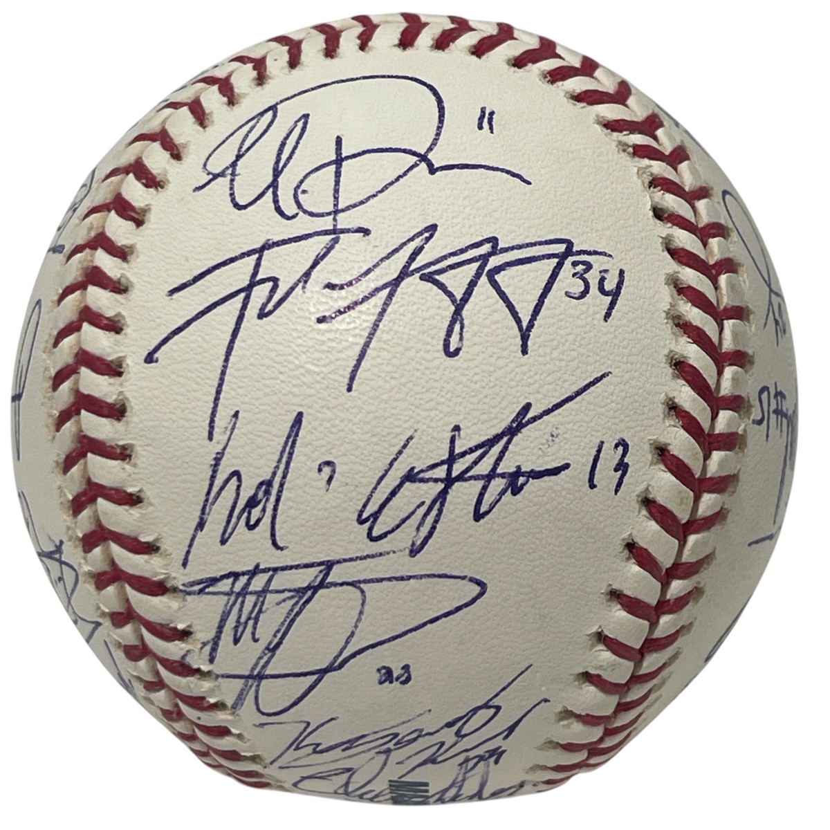 2008 Hudson Valley Renegades Team Signed Autographed ROMLB Baseball LSCM COA