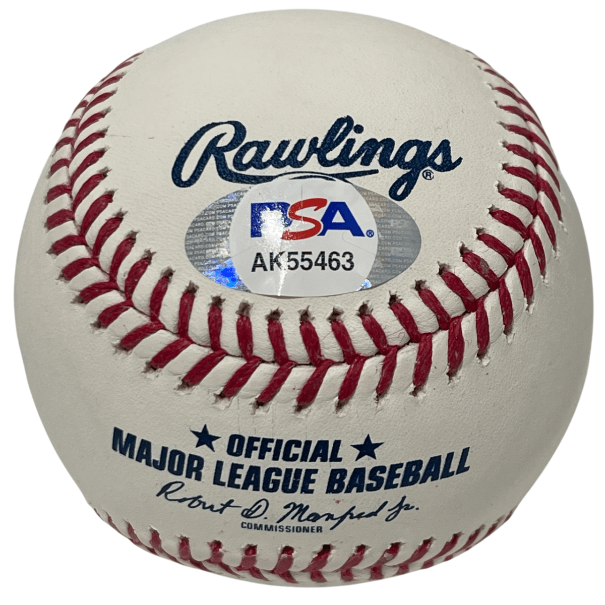 Vladimir Guerrero Jr &amp; Sr Dual Signed Rawlings ROMLB Baseball PSA COA