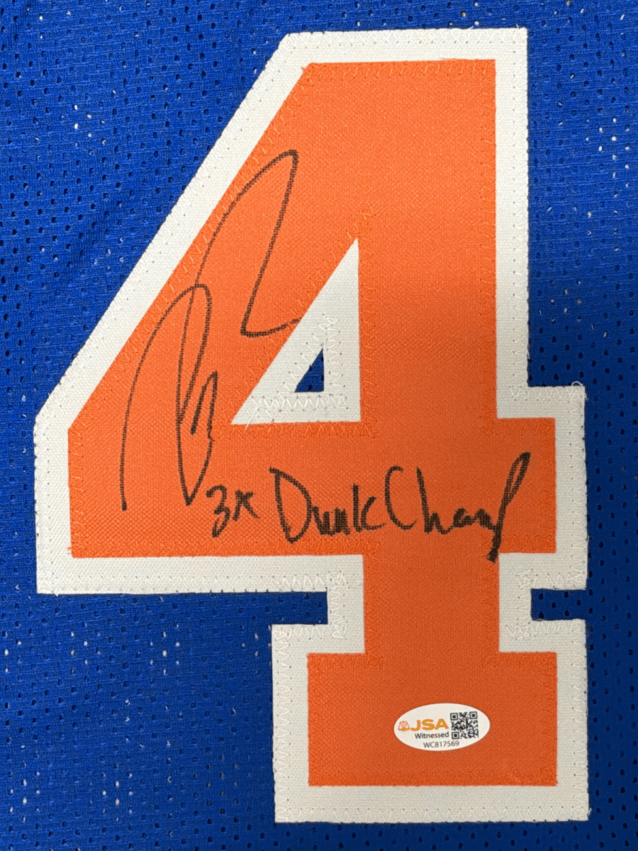 Nate Robinson Signed New York Knicks Custom Jersey w/ 3x Dunk Champ JSA Wit COA