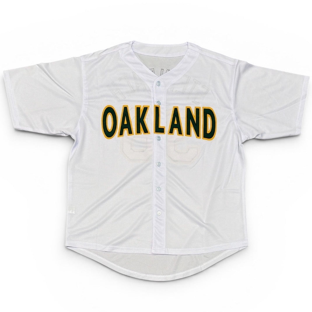 Terry Steinbach Signed Oakland Athletics Custom Jersey w/ WSC Beckett W BAS COA
